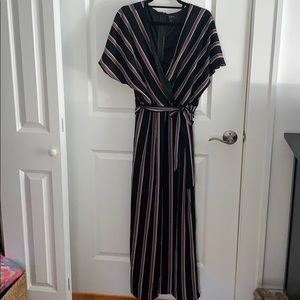 Striped jumpsuit